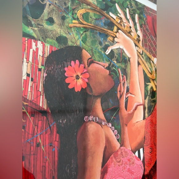 Rebirth of the Cruise by Marcus Glenn (18.5”x23.5” with custom frame) - Picture 4 of 9